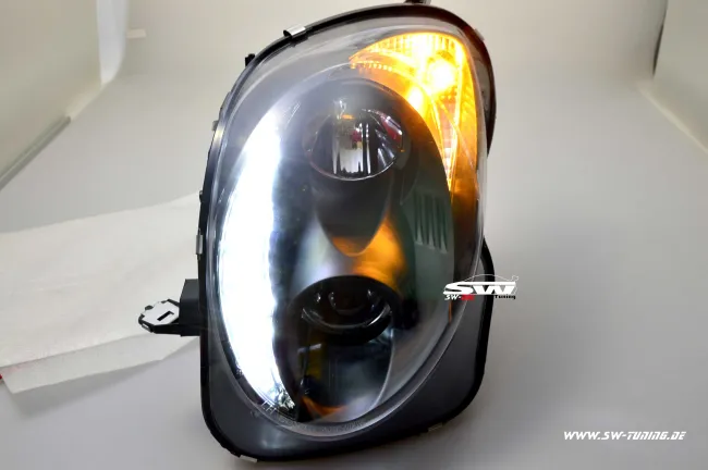 SW-DRL Scheinwerfer Alfa Romeo MITO 2008-2013 LED Tagfahrlicht black