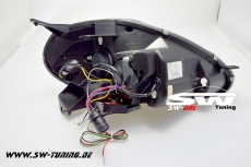 SW-DRL headlights Fiat Grande Punto Typ 199 05-08 LED drl R87 Black