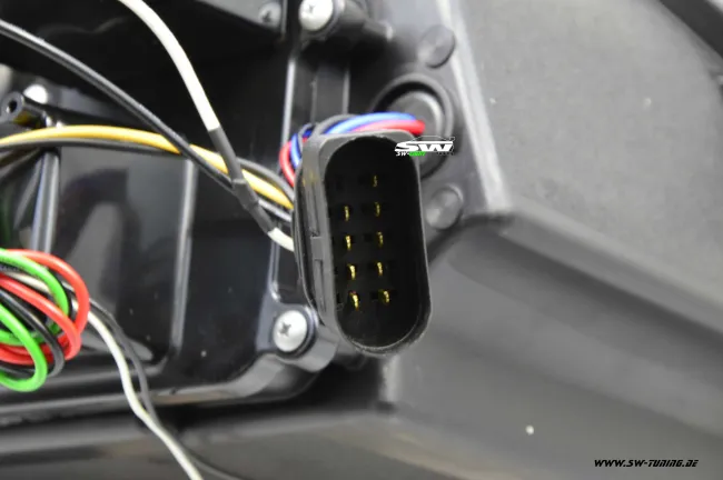 SW-DRL Scheinwerfer VW Polo 9N3 05/05-09 LED Tagfahrlicht chrome