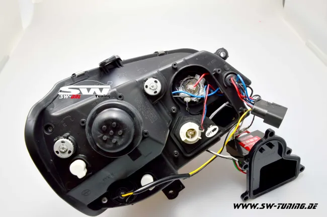 SW-DRL headlights VW Polo 9N3 05/05-09 daytime running light bla