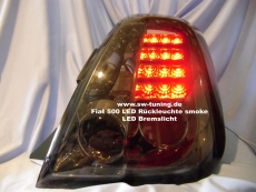 SW-Light LED taillights Fiat 500 smoke 07-15