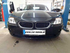 Angel Eye Scheinwerfer fr BMW Z4 E85 02-08 LED Standlichtringe black