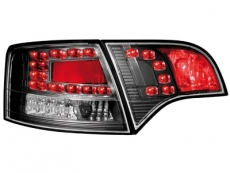 SW-Light LED taillights for Audi A4 B7 Avant 04-08 LED indicators black