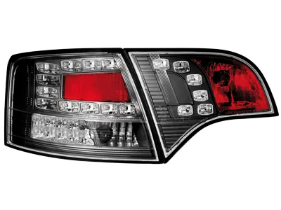 SW-Light LED taillights for Audi A4 B7 Avant 04-08 LED indicators black