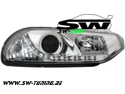 SW-Light headlights Alfa Romeo 156 97-03 led positionlight chrome