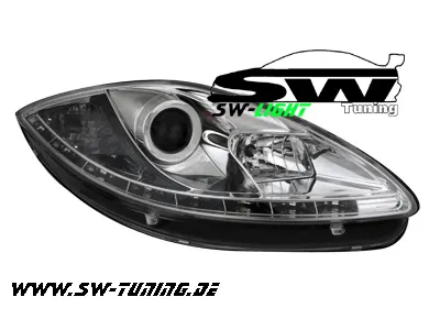 SW-Light headlights Seat Leon 05-09 LED positionslight chrome