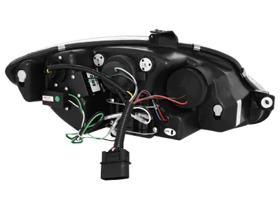 SW-Light headlights Seat Leon 1P 05-09 LED positionslight black