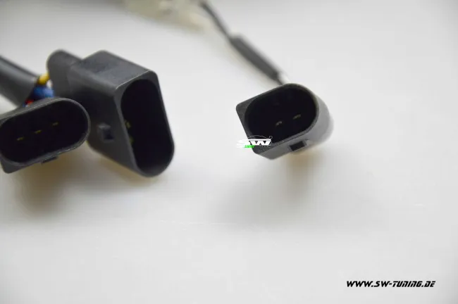 SW-Light Scheinwerfer passend für Mercedes Benz SLK R171 04-11 LED Standlicht black