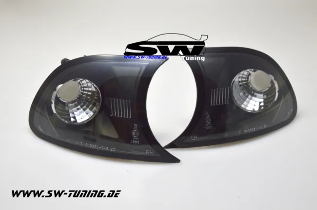 SW-corner lights BMW E46 Coupé + Cabrio 99-00 black