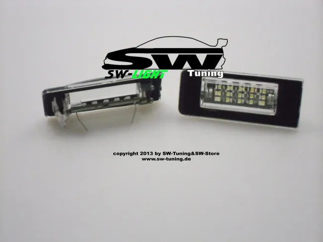 SW LED License Plate for AUDI TT 8N 99-06