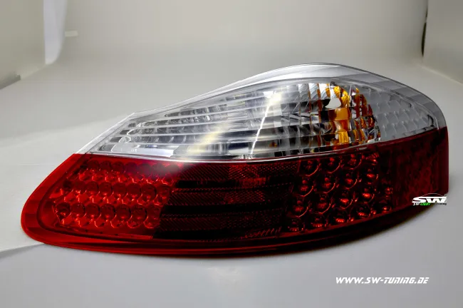 SW-Light LED taillights for Porsche Boxster Type 986 96-04 red/crystal