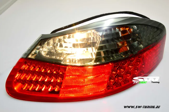 SW-Light LED Rückleuchten passend für Porsche Boxster Typ 986 96-04 rot/schwarz