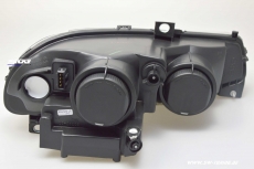 SW-Halogen Klarglas Scheinwerfer fr ALFA Romeo 156 03-05 black