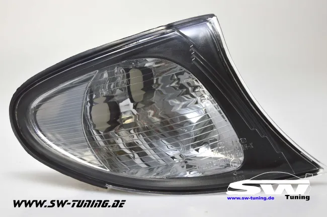 SW-Frontblinker 3er BMW E46 LCI 4D Lim/Touring 02-05 facelift black