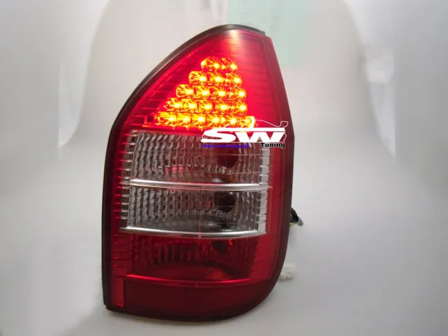 LED Rückleuchten Opel Zafira A 99-05 in red/chrystal
