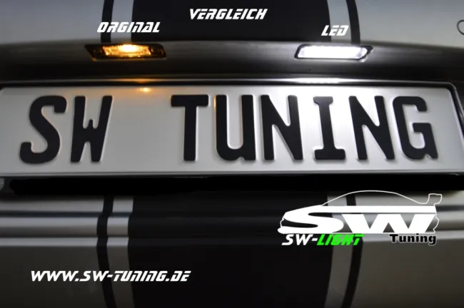 SW LED License Plate for Porsche Boxster/Cayman 911/997 Cayenne