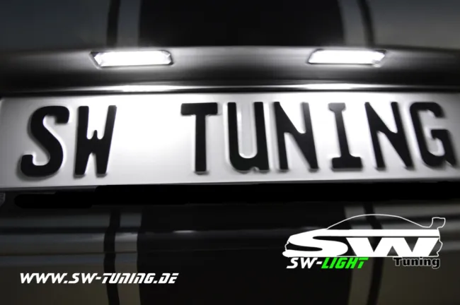 SW LED License Plate for Porsche Boxster/Cayman 911/997 Cayenne