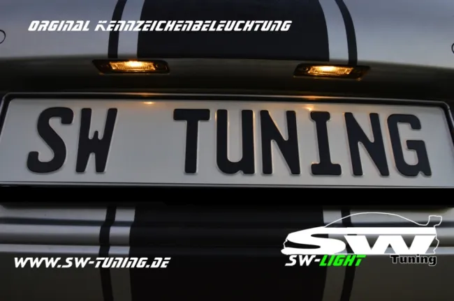 SW LED License Plate for Porsche Boxster/Cayman 911/997 Cayenne