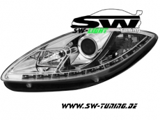 SW-Light headlights Seat Leon 1P1 09-12 Facelift LED positionlight chrome