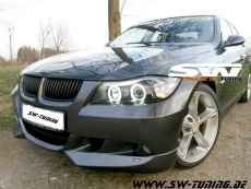 Angel Eye headlights suitable for 3er BMW E90/E91 05-09 CCFL- helo rims black