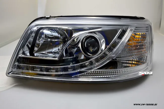 SW-DRL headlights VW T5 03-09 LED DAYTIME RUNNING LIGHT R87