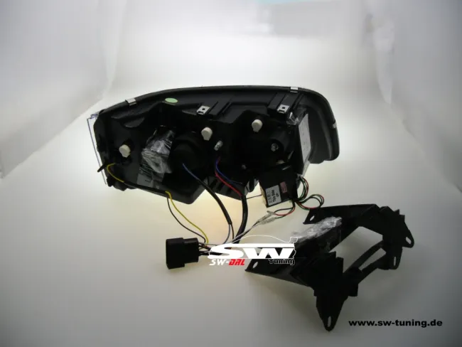 SWDRL headlights VW T5 03-09 LED DAYTIME RUNNING LIGHT R87 Black