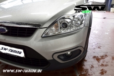 Angel Eye Scheinwerfer fr Ford Focus Mk2 08-11 mit CCFL-Ringe chrom