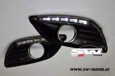 LED Tagfahrlicht für Ford Focus Mk2 DA3 08-11 chrome R87-Zulassung - tuning  online kaufen