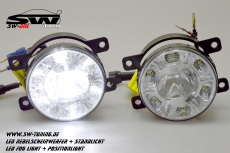 SW-DRL LED Tagfahrlicht R87/ LED Nebelscheinwerfer Ford Fiesta Mk7 JA8 08-15