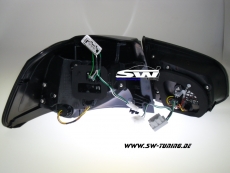 SW-Light LED Rckleuchten R-Look fr VW Golf VI 08-12 smoke (Auch Serien LED)