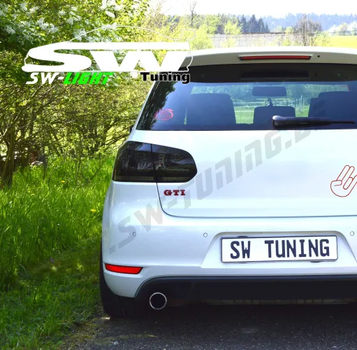 SW-Light LED Rückleuchten R-Look für VW Golf VI 08-12 smoke (Auch Serien LED)