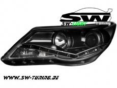 SW-Light Scheinwerfer VW Tiguan 5N 07-11 LED Standlicht black