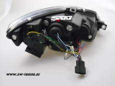 SW-DRL Scheinwerfer Seat Leon 1P1 09-13 Facelift LED Tagfahrlicht R87 black