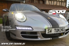 SW-DRL LED Tagfahrlicht Nebelscheinwerfer Blinker passend fr Porsche 911/997 05-08