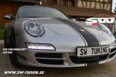 SW-DRL LED Tagfahrlicht Nebelscheinwerfer Blinker passend fr Porsche 911/997 05-08