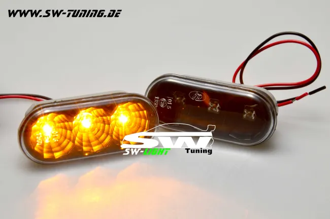SW-Light LED side markers VW Golf 3/4/Bora/Seat/Ford 95-05 black