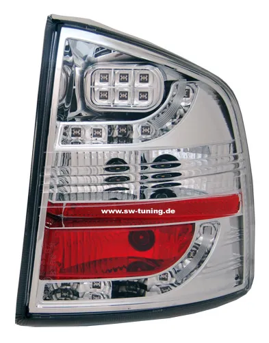 SW-Light LED Rückleuchten passend für Skoda Octavia II 1Z Kombi 04-12 chrystal