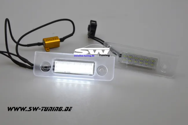 LED Kennzeichenbeleuchtung Skoda Octavia 2 1Z Lim 05-08