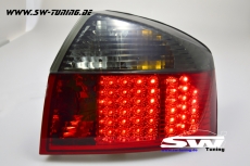 SW-Light LED taillights for Audi A4 8E sedan 01-04  red/black