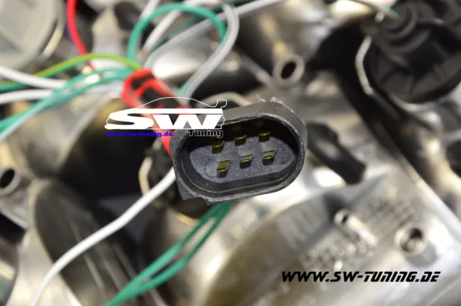 SW-Light LED Rückleuchten für Audi A4 8E Limousine 01-04 in red/black