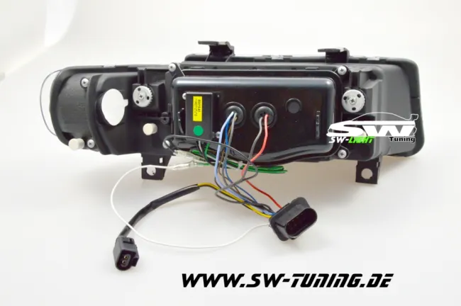 SW-Light headlights for Seat Leon/Toledo 99-04 led positionlight chrome