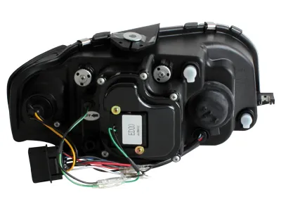 SW-Light headlights suitable for Audi A3 8P 03-08 black LED positionlight