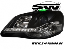 SW-Light Scheinwerfer VW Polo 9N3 05-09 LED Standlicht Black