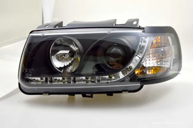 SW-Light Scheinwerfer für VW Polo 6N 94-98 LED Standlicht schwarz