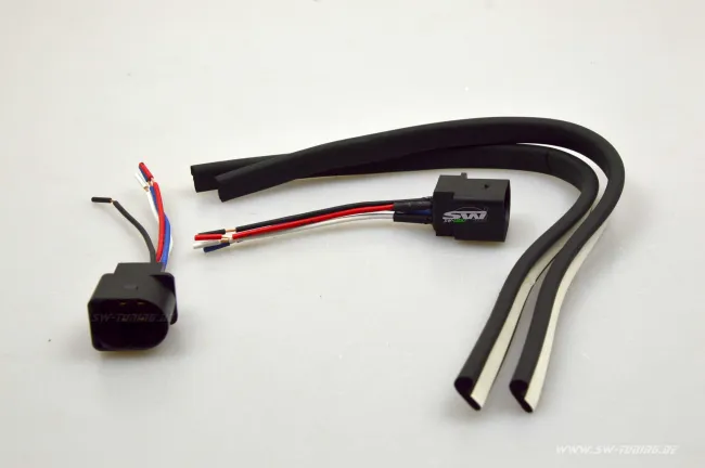 SW-Light Scheinwerfer für VW Polo 6N 94-98 LED Standlicht schwarz