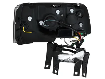 SW-Light headlights VW T5 03-09 LED positionlight chrome