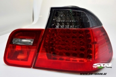 SW- LED Rckleuchten fr 3er BMW E46 LCI Limo 02-04 red/smoke 4-teilig