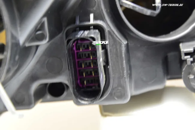 SW-Light Scheinwerfer VW Passat 3C 05-10 LED Standlicht schwarz