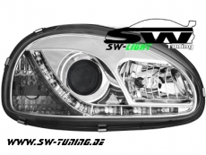 SW-Light headlights Opel Corsa B 3/5D 03.93-01  LED positionslight chrome