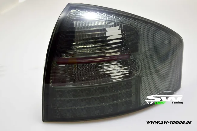 SW-Light LED taillights for Audi A6 97-04 sedan smoke